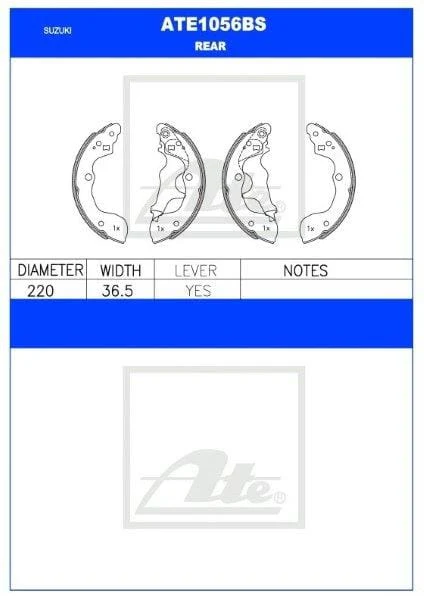 Brake Shoes South Africa β ATE, Ferodo, Motopart & Optima | Modern Auto Parts